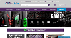 Desktop Screenshot of netalfa.com.br